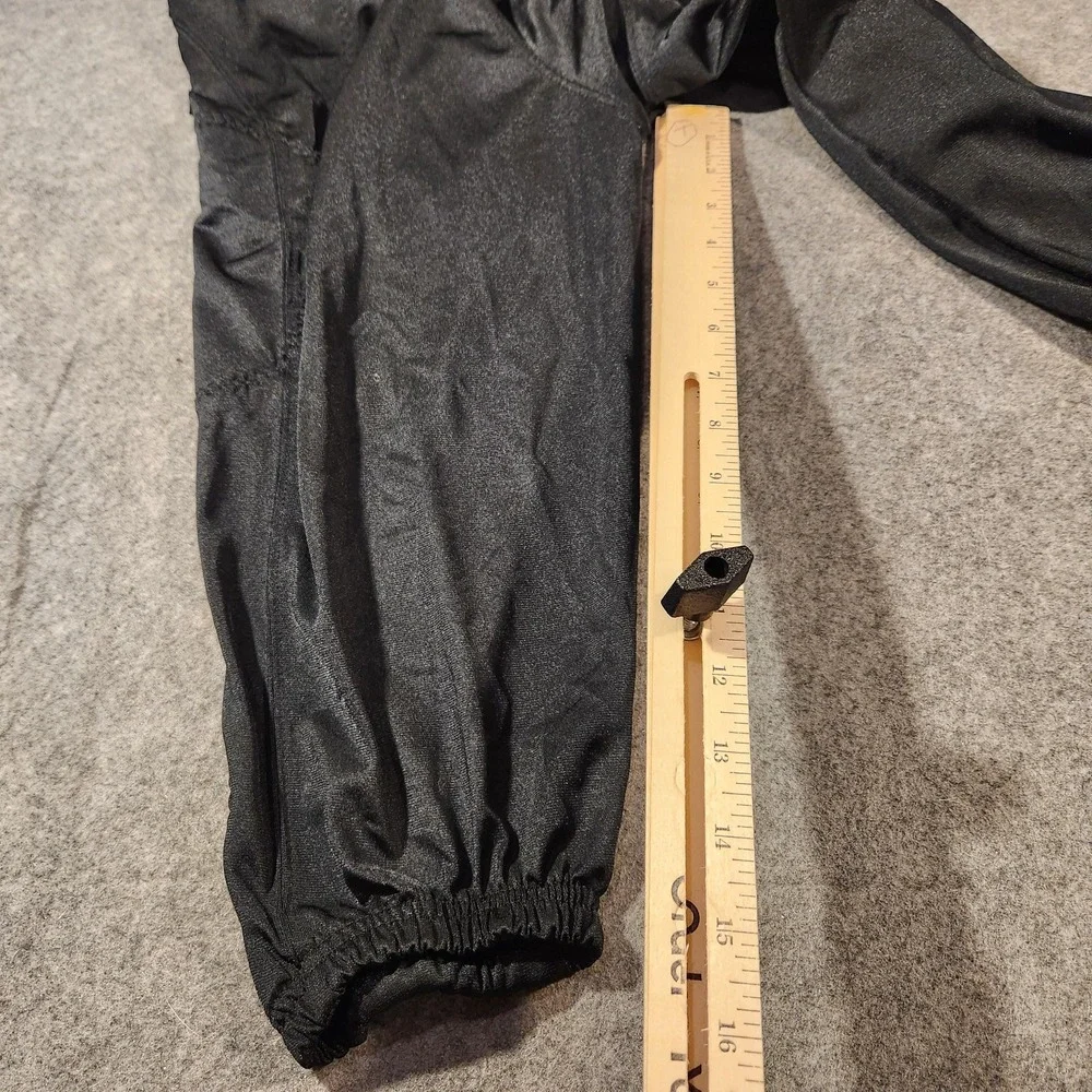 Nike Team Football Pants Mens‎ 3XL Black Padded Integrated Belt Swoosh Logo
